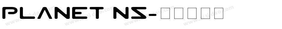 Planet NS字体转换